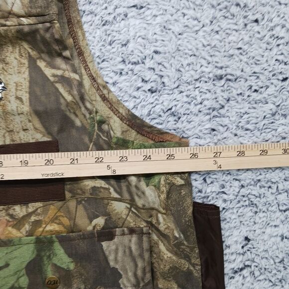 Quails Unlimited Camo Hunting Vest XL Dove, Quail, Pheasant - Picture 4 of 11